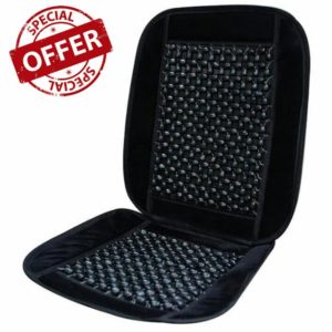 Beaded Car Seat Cushion