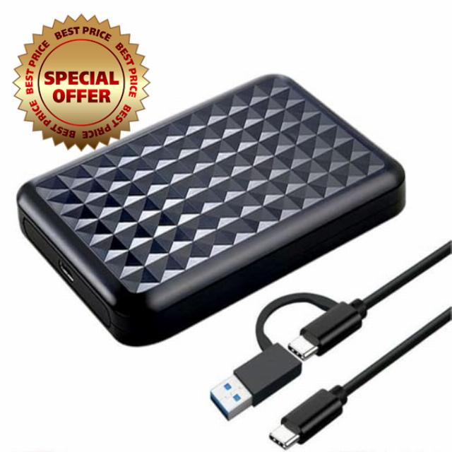 ModusTech External Hard Drive – Portable USB 3.0 High-Speed HDD – Compatible with Windows