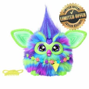 Furby Galaxy Glow in the Dark Interactive Plush Toy - English Version