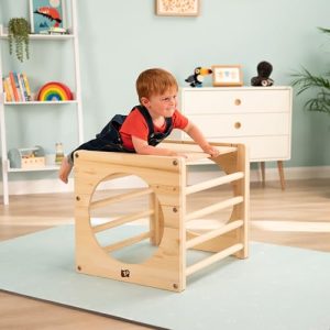 Pikler Style Wooden Climbing Cube