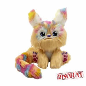Furlings - Cleo | Loving Interactive Plush Jackalope More Than 80 Realistic Reactions | Soft Animal Girls' Surprise Toys & Gifts for Birthdays and Christmas Ages 3+