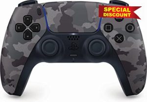 PlayStation 5 DualSense Wireless Controller - Grey Camo
