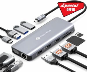 USB C Docking Station Triple Monitor