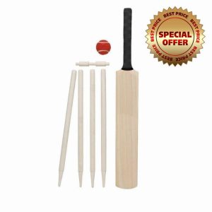 DIOXSTAR Wooden Cricket Set Kids