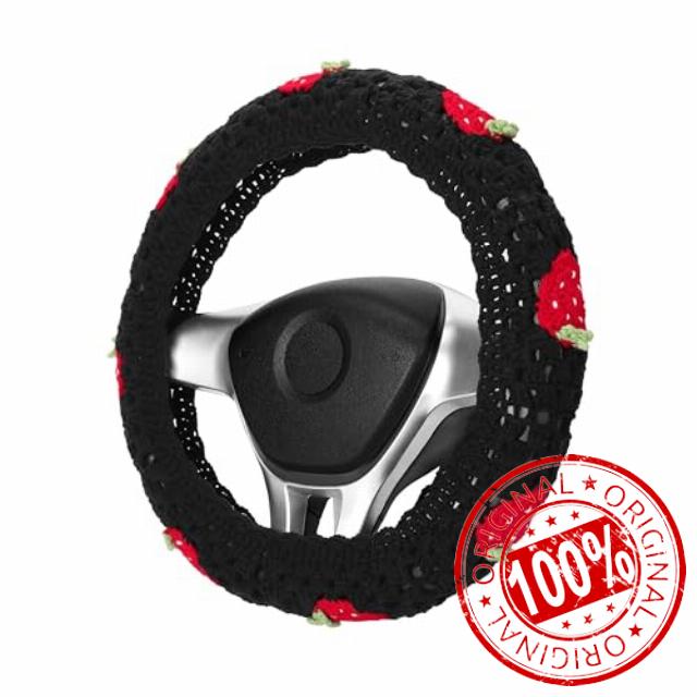 Crochet Steering Wheel Cover Set