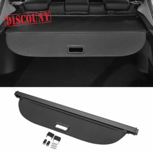 Motoforti Car Trunk Retractable Cargo Cover for Ford FOCUS 2012-2018 Retractable Rear Trunk Parcel Shelf