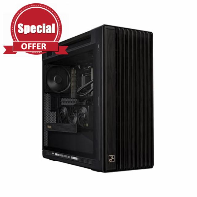 Asus ProArt PA602 Wood TG Gaming Case w/Glass Panel