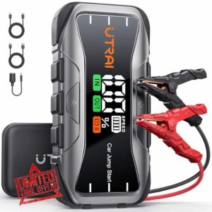 6000A Jump Starter Power Pack with 65W Fast Charging