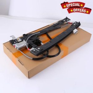 Electric Window Regulator Front Right Driver Side with Motor Compatible with Jaguar XF 2008-2015 Replaces C2Z312