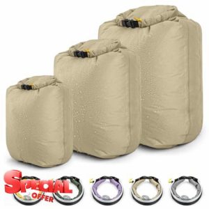 HIKEMAN Waterproof Dry Bag Set - Lightweight Canoe Bags Dry Sack