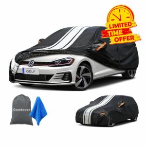 Cowtcver Hatchback Car Cover Waterproof Breathable for Winter