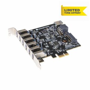 Sonnet Allegro 7-Port USB 3.2 Gen 1 Type A PCIe Card