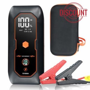 Portable Jump Starter Power Pack