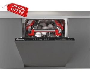 Hoover H-Dish 500 HDI6C3D0FB 16 Place WiFi & Bluetooth Fully Integrated Full Size Dishwasher - 9 Programs            [Energy Class C]