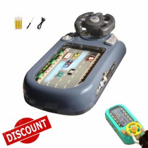 kids driving simulator toy,Driving Simulator,Simulator Driving Racing Game Toy For Children Aged 3+ With Music And Lights