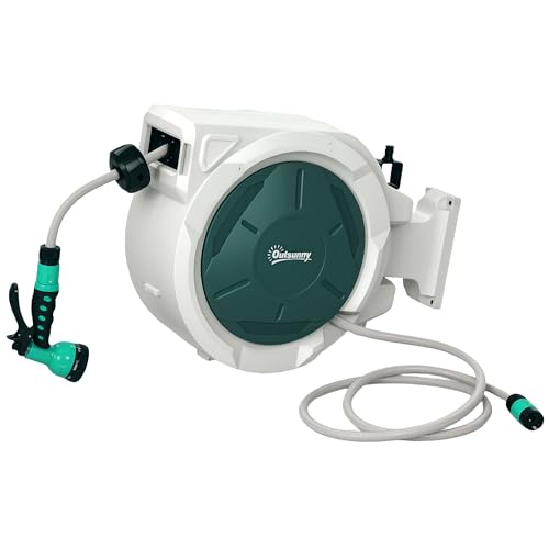 30+2m Garden Hose Pipe Reel with Lock