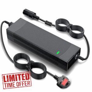 BGFOX 15A/180W AC 110V-240V to DC 12V Converter with Cooling Fan