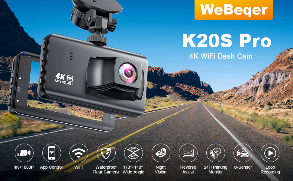 dash cam front and rear