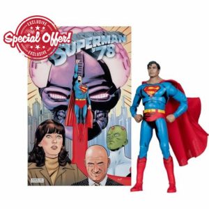 McFarlane DC Direct Page Punchers Superman (Superman '78) 7in Figure with Comic Toys
