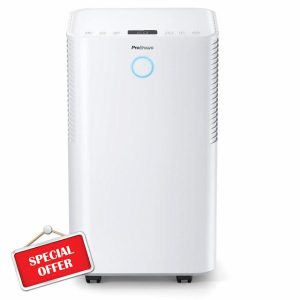 Pro Breeze 12L/Day Dehumidifier with Automatic Humidity Sensor & Display