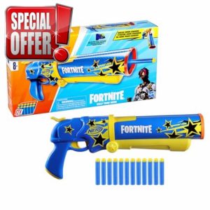 Nerf Fortnite Half Tone Hero Dart Blaste