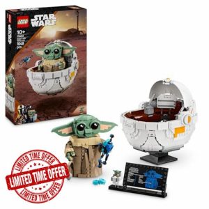 LEGO Star Wars 75403 Grogu with Hover Pram Building Toy Set