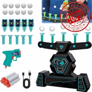 Glow-in-The-Dark Shooting Target Practice Kids Shooting Toy Gun Set