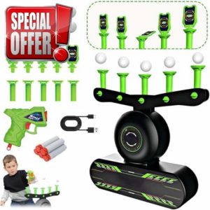 Glow-in-The-Dark Shooting Target Practice Kids Shooting Toy Gun Set