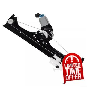 Besttoolifes Car Window Regulator Motor Front Left Right Side Power Window Regulator Replacement Compatible With For Fiat 500 2012-2019