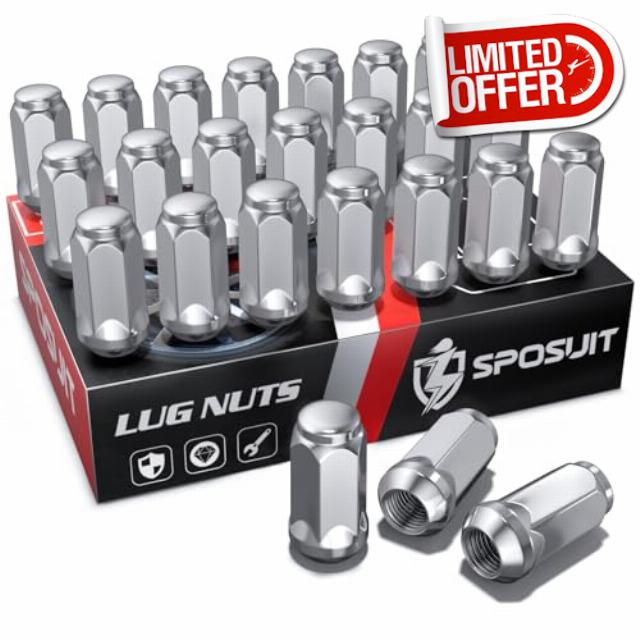 Sposuit M14x1.5 Lug Nuts - Replacement for 1988-2024 GMC Sierra 1500
