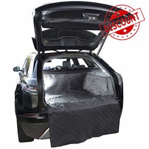 UK Custom Covers Compatible with Range Rover Velar (2017 Onwards) Quilted Boot Liner Mat Black - QBL387AD7