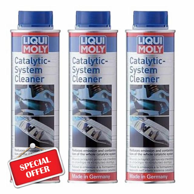 Catalytic Converter Cleaner Cleans Entire Petrol Fuel System 3x300ml