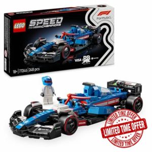 LEGO Speed Champions Visa Cash App RB VCARB 01 F1 Car Model Set for Adults
