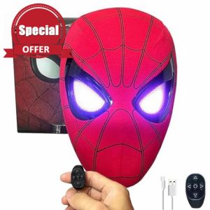 TANTOYO Spider Hero Mask Remote Control Movable Mechanical Eyes