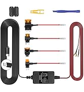 Dash Cam Hardwire Kit, ACC Hardwire Kit for Dash Camera Type C 3-Lead Hard Wire Kit 12V-24V to 5V...