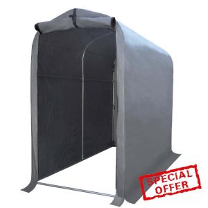 Kapler Bike Shed Outdoor Bicycle Storage Shelter for 2 Bike Portable Garden Shed Bike Motorbike Storage Garage Bicycle Motorbicycle Te