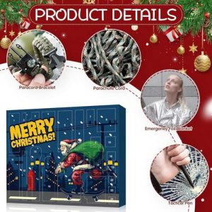 24 Days Christmas Countdown Calendar