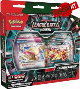 Pokémon TCG: Charizard ex League Battle Deck (1 Ready-to-Play 60-Card Deck Including Charizard ex and Pidgeot ex)