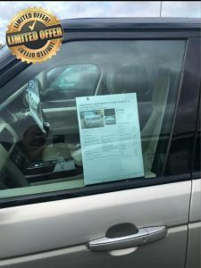 Forecourt Direct A4 Car Sales Specification Sheet Holders - Pack of 10