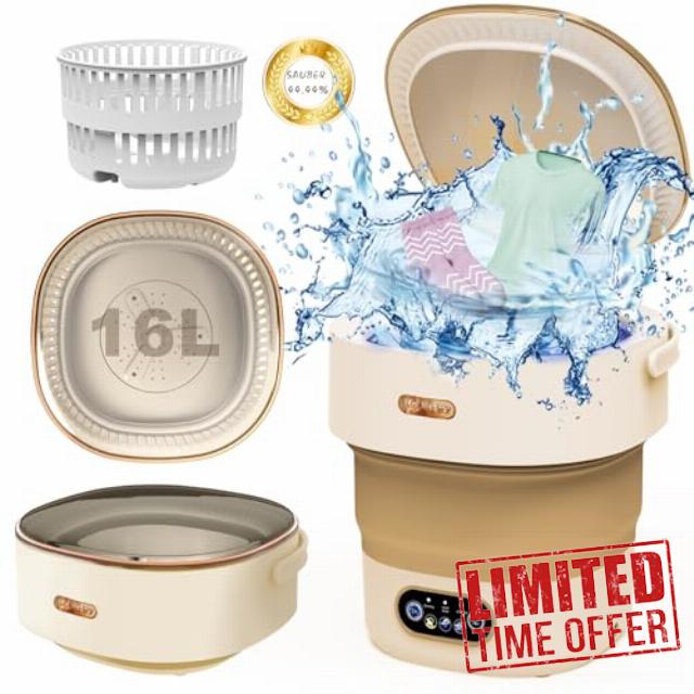 Portable Washing Machine with Spin Dryer
