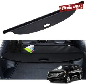 YANGCP Car Trunk Cargo Cover for Hyundai IX35 IX35 2010 2011 2012-2017 safety Curtain Partition Rear Trunk Parcel Shelf Luggage Security Shield Shade Storage Tray