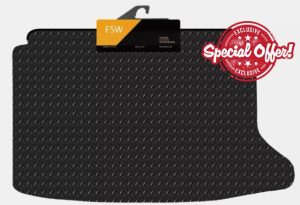 FSW - Tailored Boot Mat Compatible with Kia Niro Hybrid 2019-2022 with Boot Speaker– 3mm Heavy Duty Rubber