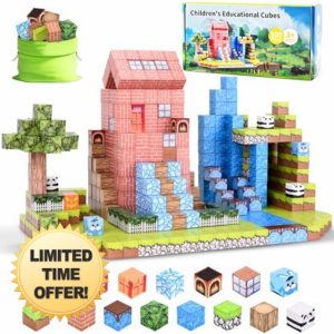 Magnetic Blocks - 100PCS Magnetic Building Blocks for Kids