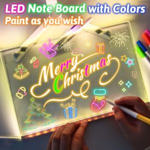 Magic Light up Drawing Board Led Drawing Board Led Note Board with Colours