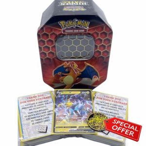 The Toy Box® - Tin Bundle - 100 Assorted Pokemon Cards