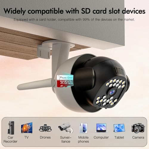 SD Card,UHD Video for GoPro,4K Camera Pro, Action Camera,Smartphone,MicroSDXC Memory Card UHS-I U3 A1 V3