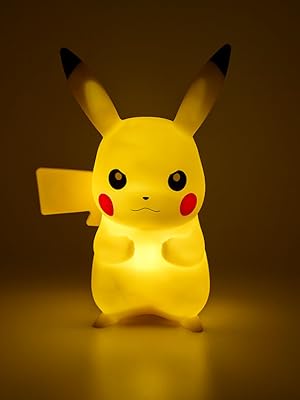 pikachu; pokémon; lamp; remote control; kawaii; decoration
