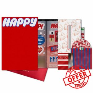 JIN - 2nd Solo Album [Happy] (Standard - JOURNEY Ver.) Photobook + CD-R + Lyric Poster + Folded Poster + Photocard + 2 Extra Photocards