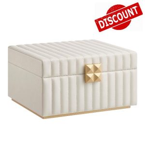 SONGMICS HOME ANAH Collection - 2-Tier Jewellery Box with Mirror