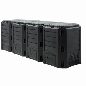 Modular Garden Composter Bin Thermal Organic Fertilizer Compost System